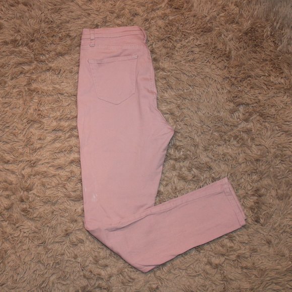 Juniors Pink Urban Planet Jeans - Picture 1 of 3